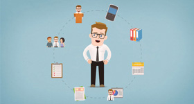 便捷管理宣传动画